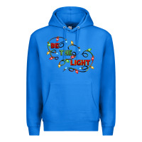 True Royal be the light Premium Hoodie - CowGirlArtShop