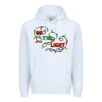White be the light Premium Hoodie - CowGirlArtShop