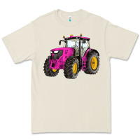 Bone western farm tractor pink Premium Tee - Artiststas