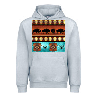 Native American Aztec Seamless Pattern 2 Urban Hoodie | Teevron