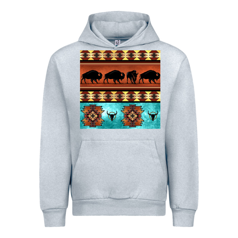 Native American Aztec Seamless Pattern 2 Urban Hoodie by BundleAndBundleShop | Teevron