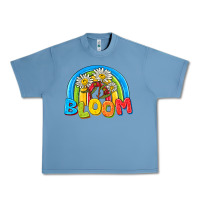 Pebble Blue bloom Urban Heavy Tee - NancyCooperArtShop