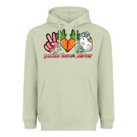 Matcha Peace love Easter Day Heavyweight Hoodie - HowdyJamesFarm