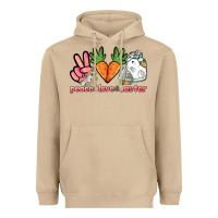 Mushroom Peace love Easter Day Heavyweight Hoodie - HowdyJamesFarm