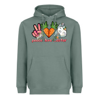 Sage Peace love Easter Day Heavyweight Hoodie - HowdyJamesFarm