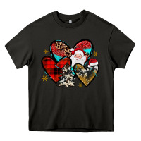 Asphalt Christmas heart Heavy Core Tee - JahusDesignShop