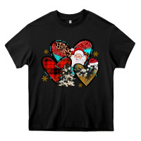 Black Christmas heart Heavy Core Tee - JahusDesignShop