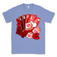 Colony Blue valentines day feeling lucky Classic Tee - NancyCooperArtShop