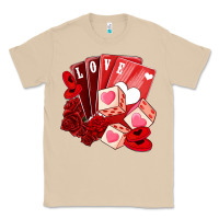 Mushroom valentines day feeling lucky Classic Tee - NancyCooperArtShop