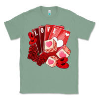 Sage valentines day feeling lucky Classic Tee - NancyCooperArtShop