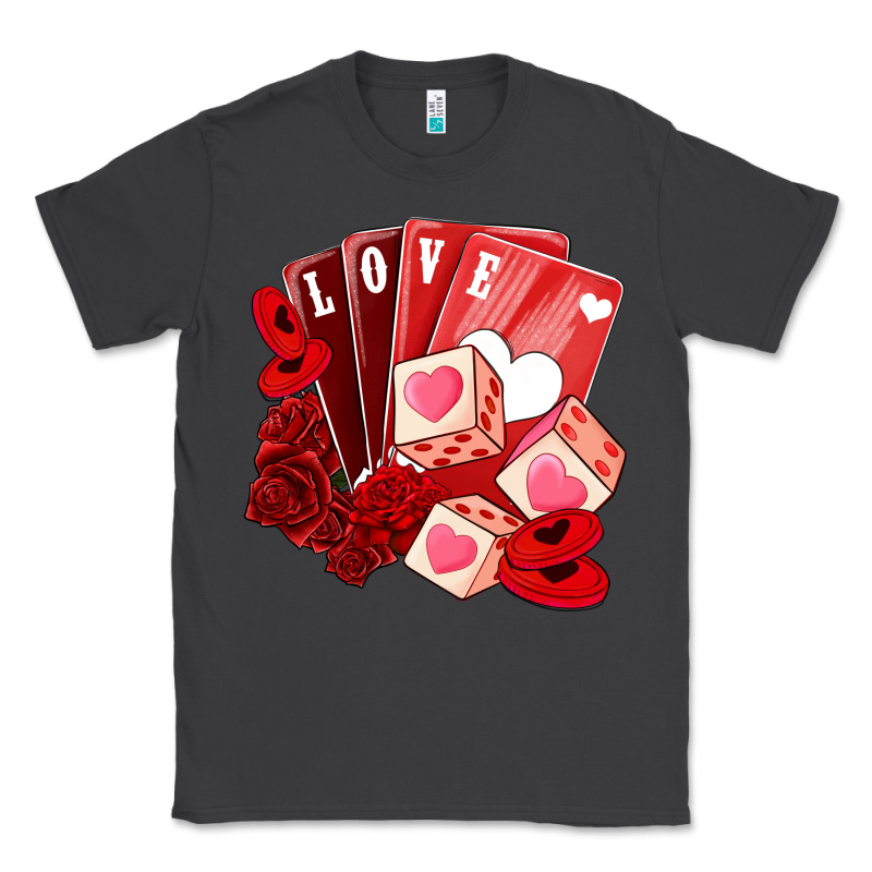 Valentines Day Feeling Lucky Classic Tee by NancyCooperArtShop | Teevron