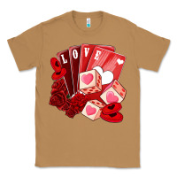 Toasted Coconut valentines day feeling lucky Classic Tee - NancyCooperArtShop
