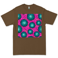 Cacao floral pink leopard seamless pattern Premium Tee - BundleAndBundleShop
