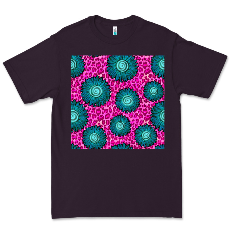 Floral Pink Leopard Seamless Pattern Premium Tee by BundleAndBundleShop | Teevron