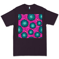 Plum floral pink leopard seamless pattern Premium Tee - BundleAndBundleShop
