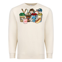 Sandshell Baseball coffee cups Premium Sweatshirt - HowdyJamesFarm