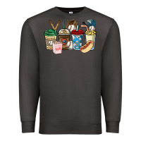 Smoke Baseball coffee cups Premium Sweatshirt - HowdyJamesFarm