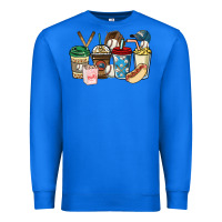 True Royal Baseball coffee cups Premium Sweatshirt - HowdyJamesFarm