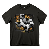 Asphalt leopard soccer texas map Heavy Core Tee - Jasminsmagicworld
