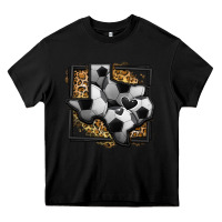 Black leopard soccer texas map Heavy Core Tee - Jasminsmagicworld