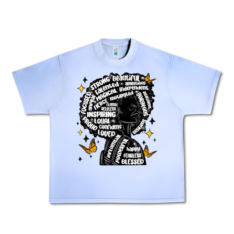 Black Woman Quotes Urban Heavy Tee by MaliasSmallBusiness | Teevron