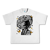 Lunar Rock black woman quotes Urban Heavy Tee - MaliasSmallBusiness