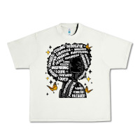 Pistachio black woman quotes Urban Heavy Tee - MaliasSmallBusiness
