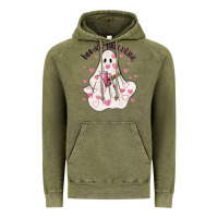 Vintage Olive boo jee valentine Vintage Hoodie - MaliasSmallBusiness