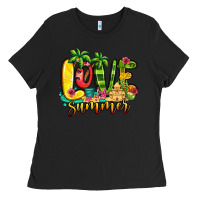 Black love summer Ladies Tee - Jasminsmagicworld