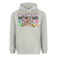 Moon Dust Easter Day with rabbit Heavyweight Hoodie - HowdyJamesFarm
