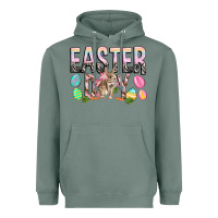 Sage Easter Day with rabbit Heavyweight Hoodie - HowdyJamesFarm