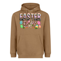 Toasted Coconut Easter Day with rabbit Heavyweight Hoodie - HowdyJamesFarm