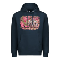 Navy give boot to the cancer Premium Hoodie - CowGirlArtShop