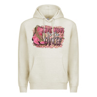 Oatmeal Heather give boot to the cancer Premium Hoodie - CowGirlArtShop