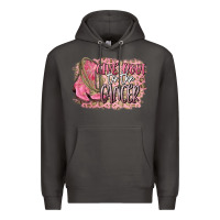 Smoke give boot to the cancer Premium Hoodie - CowGirlArtShop