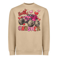 Mushroom name monster truck heartbreaker Heavyweight Sweatshirt - LillyAllenDesigns
