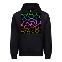 Black giraffe glitter seamless pattern Urban Hoodie - BundleAndBundleShop