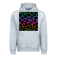 Heather Grey giraffe glitter seamless pattern Urban Hoodie - BundleAndBundleShop