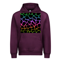 Mauve Wine giraffe glitter seamless pattern Urban Hoodie - BundleAndBundleShop
