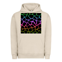 Pigment French Oak giraffe glitter seamless pattern Urban Hoodie - BundleAndBundleShop