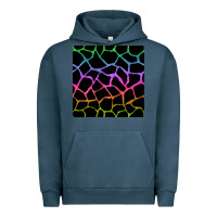 Pigment Midnight Navy giraffe glitter seamless pattern Urban Hoodie - BundleAndBundleShop