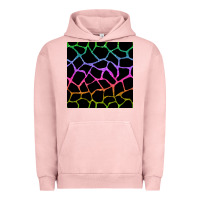 Pigment Salmon giraffe glitter seamless pattern Urban Hoodie - BundleAndBundleShop