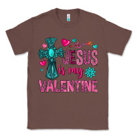 Chestnut jesus is my valentine Classic Tee - NancyCooperArtShop