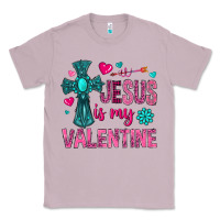 Lilac jesus is my valentine Classic Tee - NancyCooperArtShop