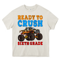 Cream ready to crush sixth grade Heavy Core Tee - Artiststas
