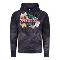 Cloud Black medical codler Vintage Hoodie - MaliasSmallBusiness