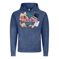 Vintage Denim medical codler Vintage Hoodie - MaliasSmallBusiness