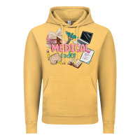 Vintage Mustard medical codler Vintage Hoodie - MaliasSmallBusiness