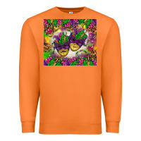 Carrot Mardi Gras masks tumbler Premium Sweatshirt - HowdyJamesFarm