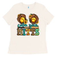 Bone calm your mitts softball Ladies Tee - Jasminsmagicworld